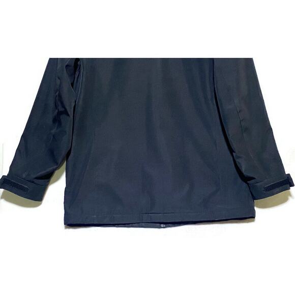 Weatherproof Zip Up Jacket Men's Size Large Black Polyester With Double Zip - Picture 8 of 8